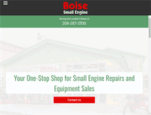 Tablet Screenshot of boisesmallengine.com